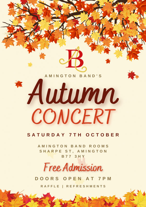 AB 2023 Concert Poster Autumn